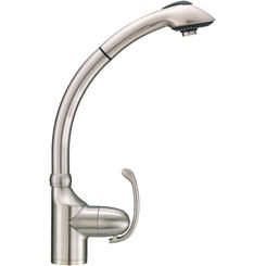 Click here to see Danze D456720SS Danze D456720SS Stainless Steel Kitchen Pull-Out Faucet