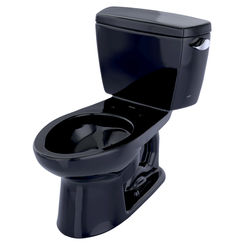 Click here to see Toto CST744SLR#51 TOTO Drake Two-Piece Elongated 1.6 GPF ADA Compliant Toilet with Right-Hand Trip Lever, Ebony - CST744SLR#51