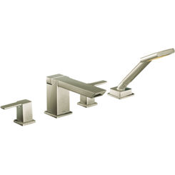 Click here to see Moen TS904BN Moen TS904BN 90 Degree Brushed Nickel Roman Tub Faucet Trim
