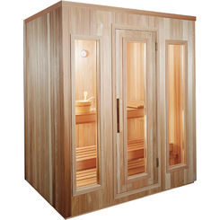 Click here to see Thermasol TMS44BIC ThermaSol TMS44BIC 4X4 Modular Traditional Sauna Room, 4.5kW