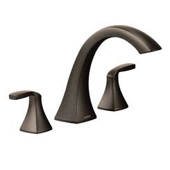 Click here to see Moen T693ORB Moen T693ORB Voss Oil-Rubbed Bronze Series Roman Tub Faucet 