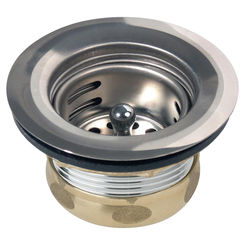 Click here to see Elkay D5018A Elkay D5018A Dayton Drain w/ Strainer Basket - Stainless Steel