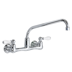 Click here to see American Standard 7292.152.002 American Standard 7292.152.002 Heritage Double Handle Wall Mounted Laundry Faucet w/ 12