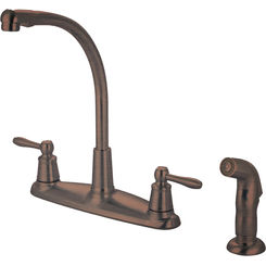 Click here to see Pioneer 2LG231-ORB Pioneer 2LG231-ORB Two-Handle Kitchen Faucet In An Oil Rubbed Bronze Finish