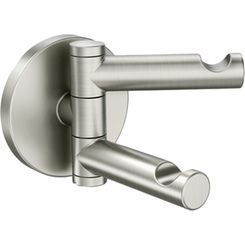 Click here to see Moen YB0402BN Moen YB0402BN Align Pivoting Double Robe Hook, Brushed Nickel