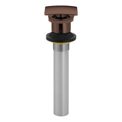 Click here to see Delta 72174-RB Delta 72174-RB Venetian Bronze Push Pop-Up Drain Less Overflow