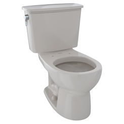 Click here to see Toto CST743EN#12 TOTO Eco Drake Transitional Two-Piece Round 1.28 GPF Toilet, Sedona Beige - CST743EN#12