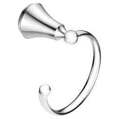 Click here to see Moen YB5286CH Moen YB5286CH Wynford Hand Towel Ring, Chrome