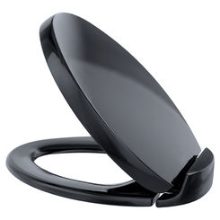 Click here to see Toto SS204#51 TOTO Oval SoftClose  Slow Close Elongated Toilet Seat and Lid, Ebony - SS204#51