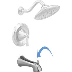 Click here to see Moen 175385 Moen 175385 Chrome Spout Kit