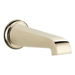 Click here to see Brizo RP78582PN Brizo RP78582PN Polished Nickel Rook Tub Spout - Non-Diverter