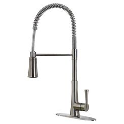 Click here to see Pfister LG529-MCS Pfister LG529-MCS Stainless Steel Single-Handle Pull-Down Faucet