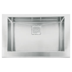 Click here to see Franke MHX-PKX11028 Franke MHX-PKX11028 Single Bowl Apron Front Stainless Apron Front Sink - Stainless