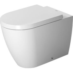点击这里查看Duravit 2169090092 Duravit 2169090092 ME by Starck双冲水一体式地板安装到墙上的加长马桶-白色＂width=