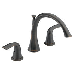 Click here to see Delta T2738-RB Delta T2738-RB Lahara Roman Tub Faucet Trim in Venetian Bronze