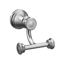 Click here to see Moen YB6403CH Moen YB6403CH Chrome Belfield Double Robe Hook