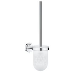Click here to see Grohe 40463001 Grohe 40463001  Bau Cosmopolitan Toilet Brush Set, StarLight Chrome 