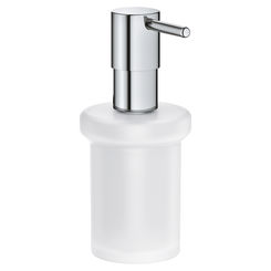 Click here to see Grohe 40394001 Grohe 40394001 Essentials Soap Dispenser, StarLight Chrome