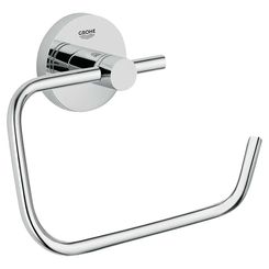 Click here to see Grohe 40689001 GROHE 40689001 Essentials Paper Holder, StarLight Chrome