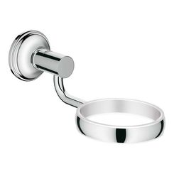 Click here to see Grohe 40652001 Grohe 40652001 Essentials Authentic Holder in StarLight Chrome 