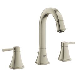 Click here to see Grohe 20419ENA Grohe 20419ENA Grandera 2-Handle Bathroom Faucet, Brushed Nickel