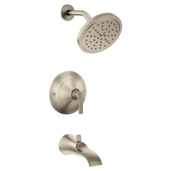 Click here to see Moen TS2203EPBN Moen TS2203EPBN Doux Posi-Temp Tub And Shower Trim, Brushed Nickel