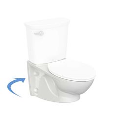 glenwall vormax toilet by american standard