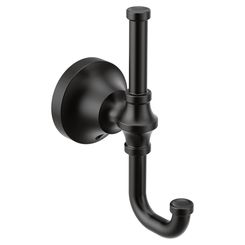 Click here to see Moen YB0503BL Moen YB0503BL Colinet Double Robe Hook - Matte Black