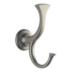 Click here to see Brizo 69935-BN Brizo 69935-BN RSVP Brushed Nickel Double Robe Hook