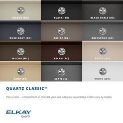 Click here to see Elkay ELGU250RBK0 Elkay Quartz Classic 33