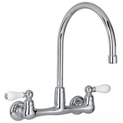 Click here to see American Standard 7293.252.002 American Standard 7293.252.002 New Heritage Wall-Mount Kitchen Faucet - Chrome