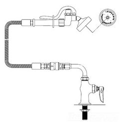 Click here to see T&S Brass B-0205-60H-VB T&S Brass B-0205-60H-VB Single Pantry Faucet