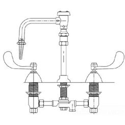 Click here to see T&S Brass B-0850-01-PV T&S Brass B-0850-01-PV Medical Faucet