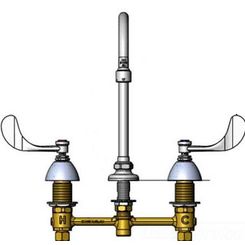 Click here to see T&S Brass B-2866-05QT-VRS T&S Brass B-2866-05QT-VRS Concealed Widespread Lavatory Faucet