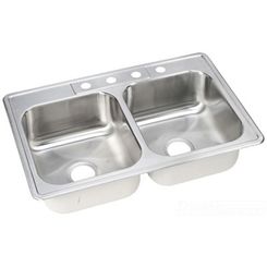 Click here to see Dayton DSEW10233225 Dayton DSEW10233225 Stainless Steel Top Mount Single Bowl Elite Sink
