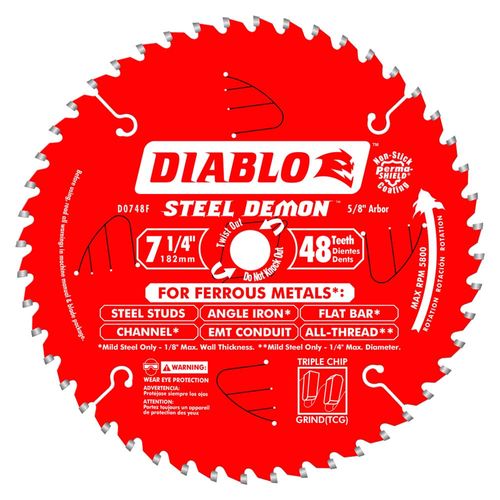 Oldham 700M 7-Inch 16T Steel Saw Blade for Ferrous Metals 