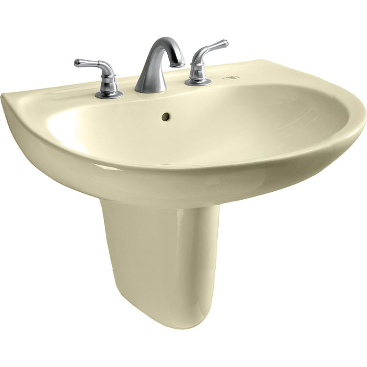 Toto LHT241.8G#03 Toto LHT241.8G#03 Supreme 23 x 20 Bone Lavatory Sink and Shroud