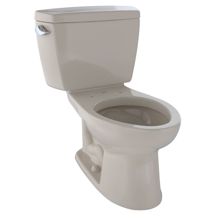 View 2 of Toto CST744SD#03 TOTO Drake Two-Piece Elongated 1.6 GPF Toilet with Insulated Tank, Bone - CST744SD#03