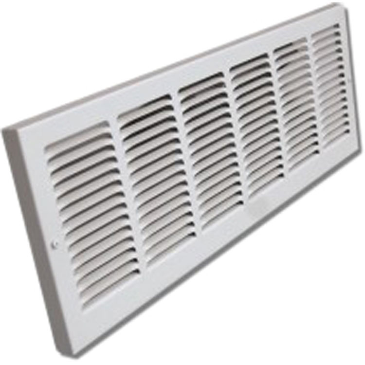 Shoemaker 115012X6 12" x 6" Baseboard Return Air Grille Soft White