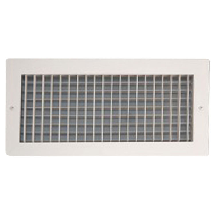 Shoemaker 933-0-14X10 14X10 White Vent Cover (Stamped Steel One Piece Frame) - Shoemaker 933-0 Series