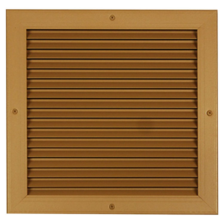 Shoemaker 4000-28X6 28X6 Driftwood Tan Single Frame Aluminum Transfer Door Grille (Aluminum) - Shoemaker 4000