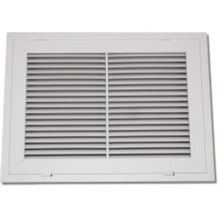 Shoemaker 900FG-32X10 32x10 Soft White Fixed Airfoil Blade Filter Grille (Aluminum) - Shoemaker 900FG