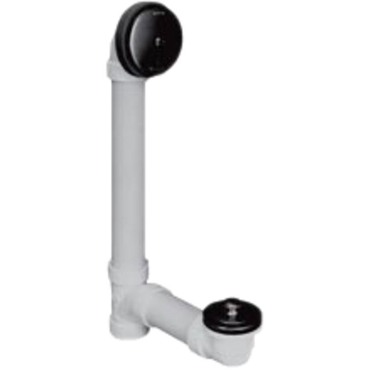 Watco 601 Pp Pvc Cb Push Pull Bath Waste Brushed Chrome