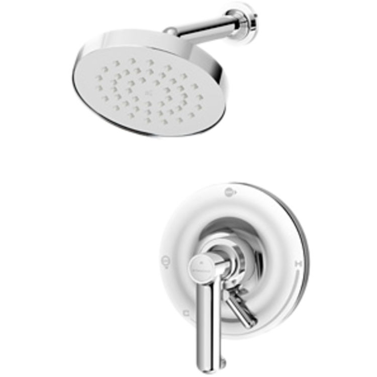 Symmons S-5301-STN-TRM Symmons S-5301-STN-TRM Satin Nickel Museo Series Shower System