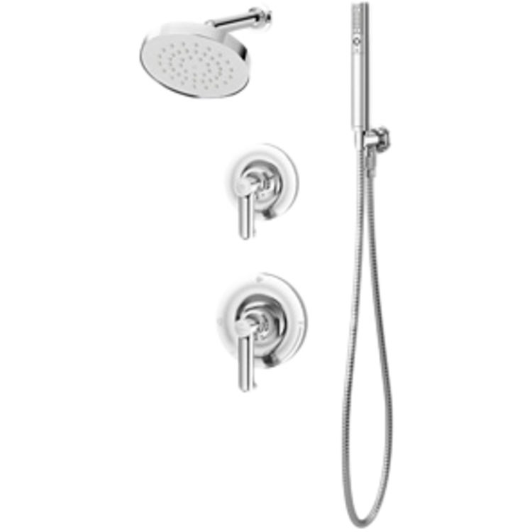 Symmons 5305-BLK Symmons 5305-BLK Polished Graphite Museo Series Shower Hand/Shower System