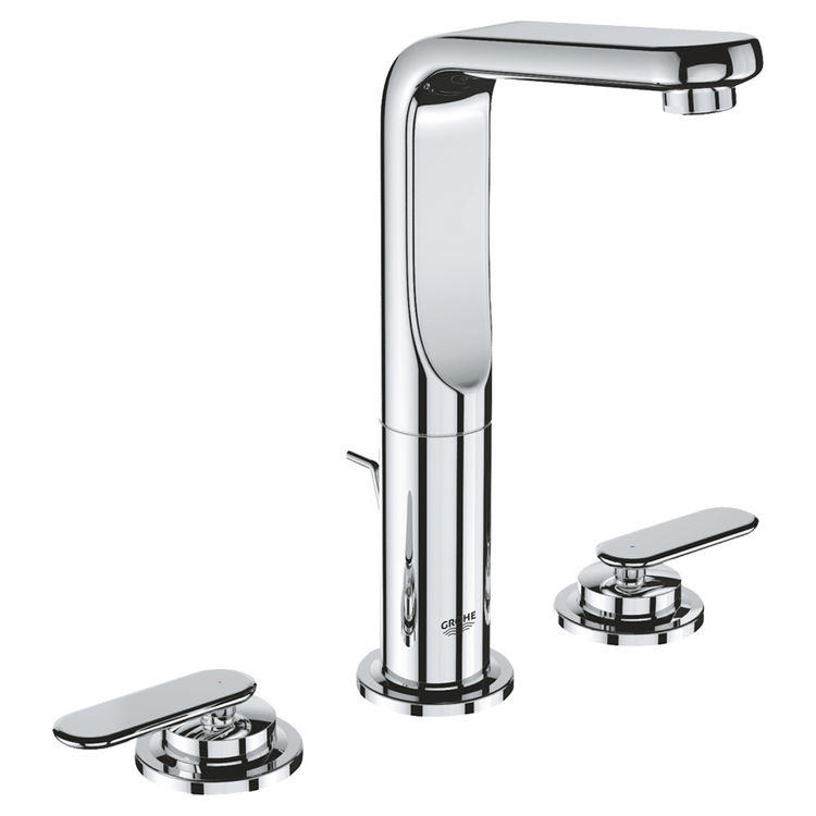 Grohe 20182000 Chrome Veris Two Handle Widespread Lavatory