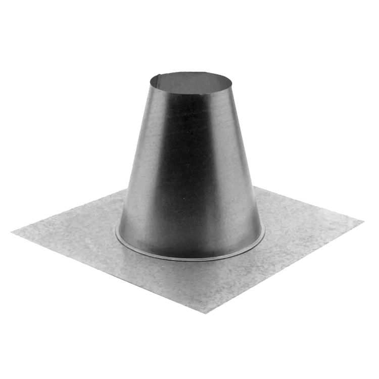 M&G DuraVent 3GVFF DuraVent 3GVFF Type B Gas Vent 3-Inch Tall Cone Flat Flashing