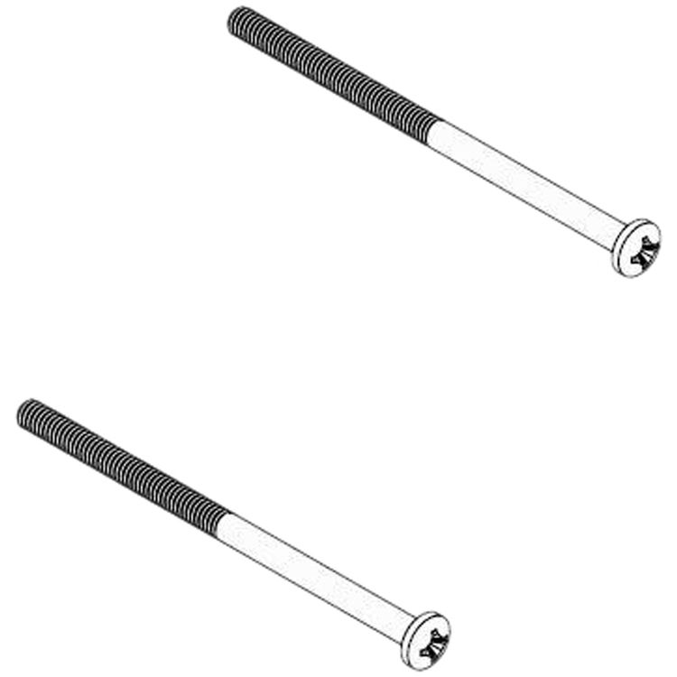 Moen 163PM Moen 163pm Part Escutcheon Screws Platinum