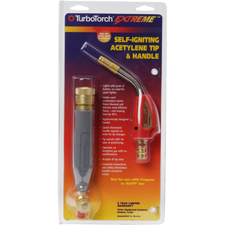 Self Lighting Pack TurboTorch 0386-0820 PL-12A Tip Swirl 4- Air Acetylene Self Lighting Pack TurboTorch 0386-0820 PL-12A Tip Swirl 4- Air Acetylene