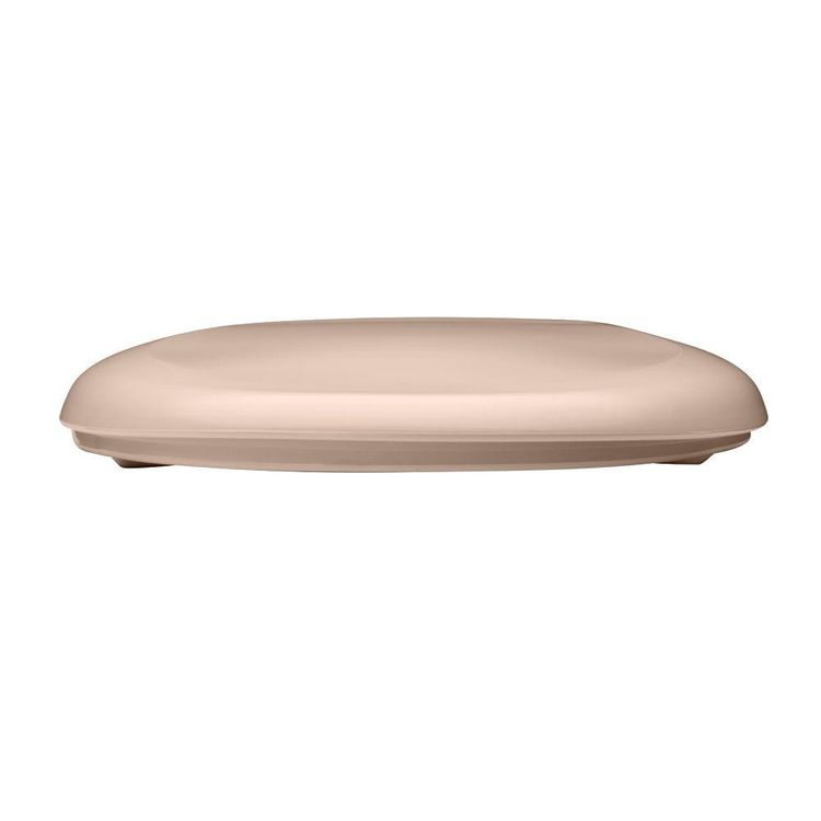 Bemis 1200SLOWT068 Easy Close Elongated Plastic Toilet Seat Fawn Beige